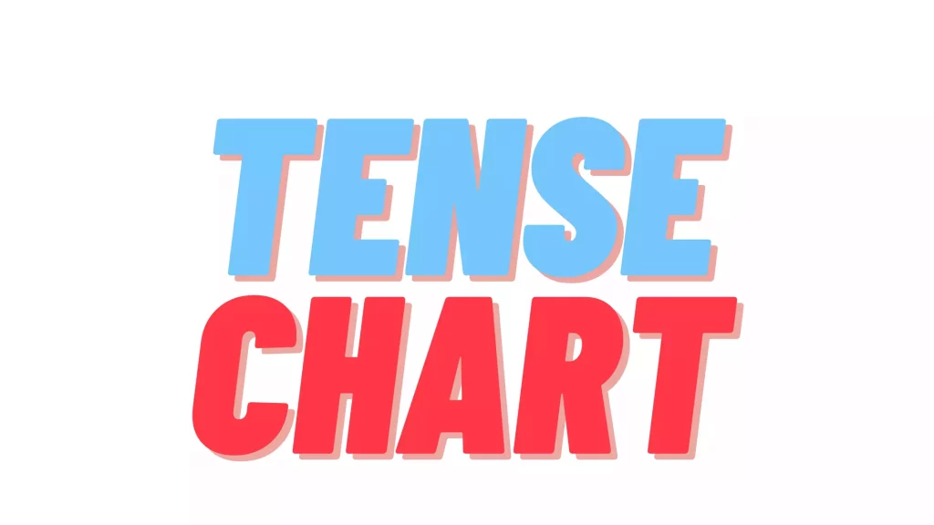 tense chart